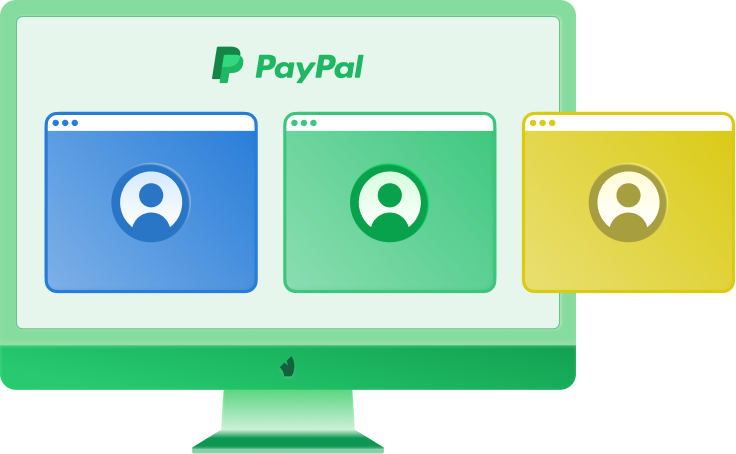 Create multiple Paypal accounts